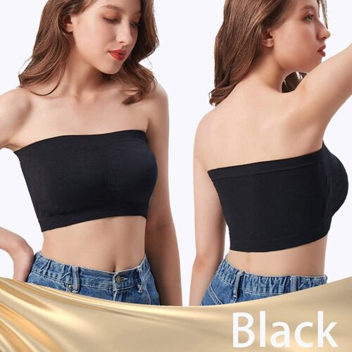 Cloudy weicher trägerloser BH, Cloudysoft Damen Komfort kabelloser Bandeau-BH - Bild 11 von 18