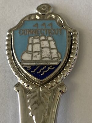 Vintage Souvenir Spoon US Collectible Connecticut