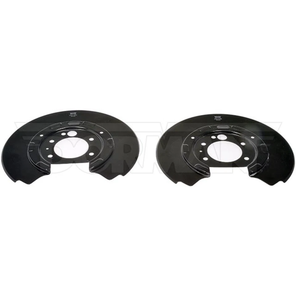 Juego de 2 placas de respaldo de freno Dorman 924-238 par de pares del lado del conductor o del pasajero trasero Foto 2 de 4