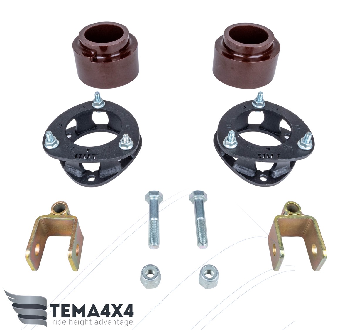 Entretoises De Rotules Supu00e9rieures De 50 Mm, Avec Rotules Pour Mitsubishi Pajero Ii Pajero Sport I L200 1051929