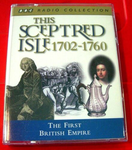 This Sceptred Isle 1702-1760 1st British Empire 2-Tape Audio Anna Massey History - Afbeelding 1 van 1