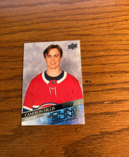 2020-21 Upper Deck Extended Series Young Guns #705 Cameron Hillis - Canadiens