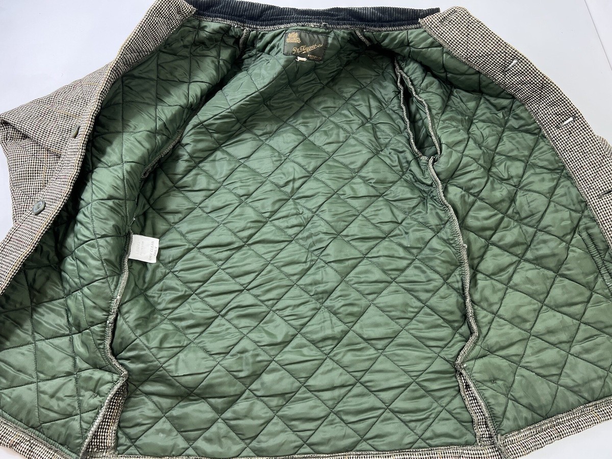 Veste En Tweed Vintage P & J Haggart Homme - Taille 36, Foxhunt, Aberfeldy, Écosse