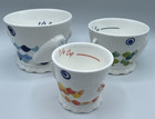 Anthropologie Fish Porcelain Measuring Cups Set Of Three - Retired - Colorful — photo 3