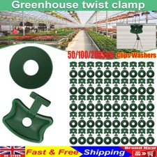 100-400Pcs Greenhouse Twist Clips Washers for Insulation Bubble Shading Netting