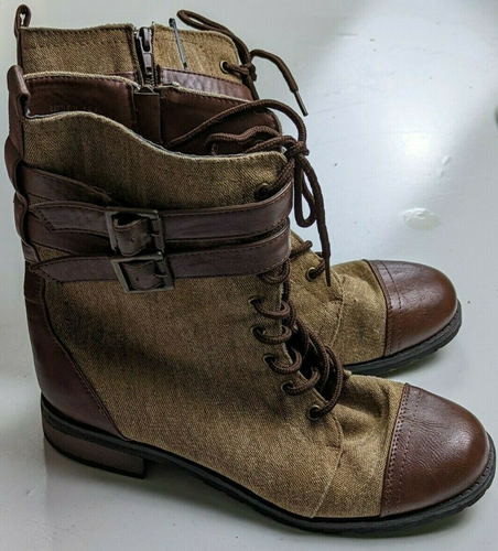 Bamboo 'Battle-31' Women's Boots 8.5 