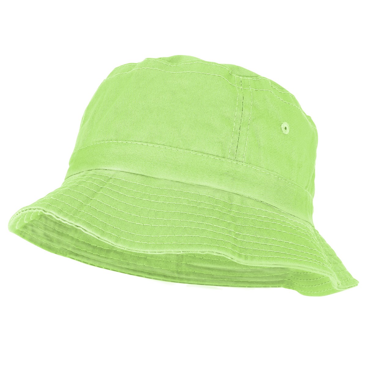 Unisex Pigment Dyed Bucket Hat - Adjustable Cotton Hat Garment Washed Pigment Dyed Bucket Hat (7009) main image 2