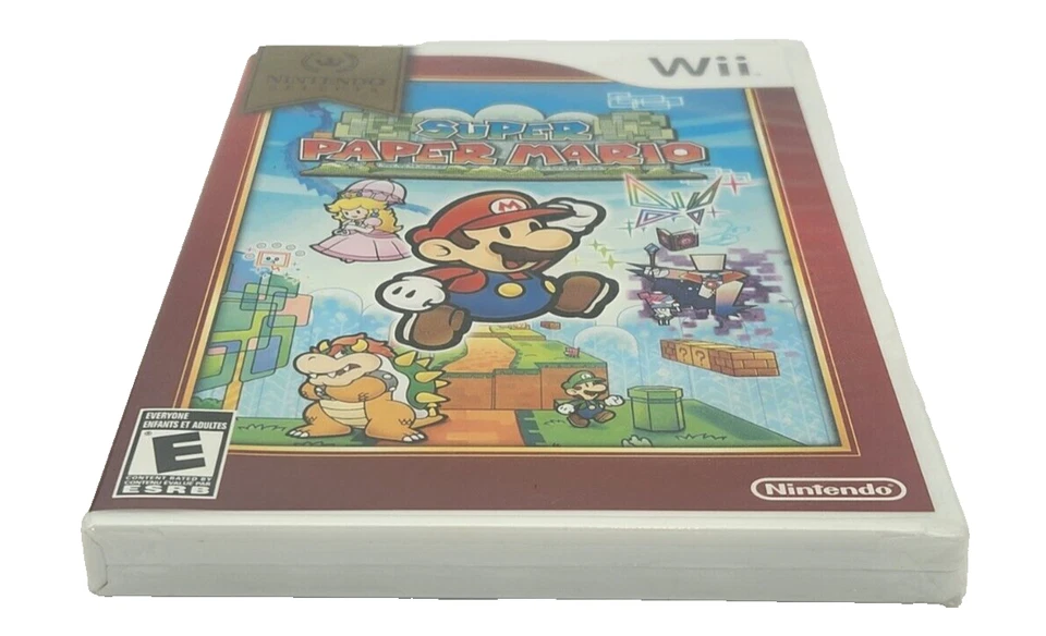Super Paper Mario Nintendo Selects Edition (Nintendo Wii) Brand New Sealed US - Image 3 of 4