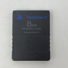 Sony Playstation 2 PS2 Official OEM MagicGate 8mb Memory Card Genuine SCPH-10020
