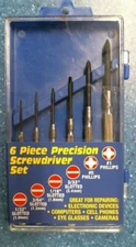 Best Way 60120 6-Piece Precision Screwdriver Set, FREE SHIPPING