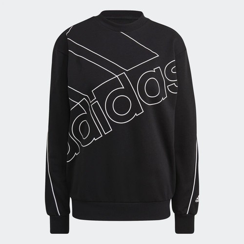 adidas giant logo sweatshirt