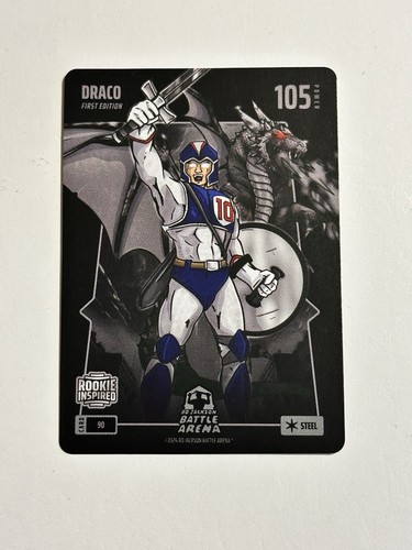 Bo Jackson Battle Arena Draco #90 Drake Maye Rookie Inspired Steel