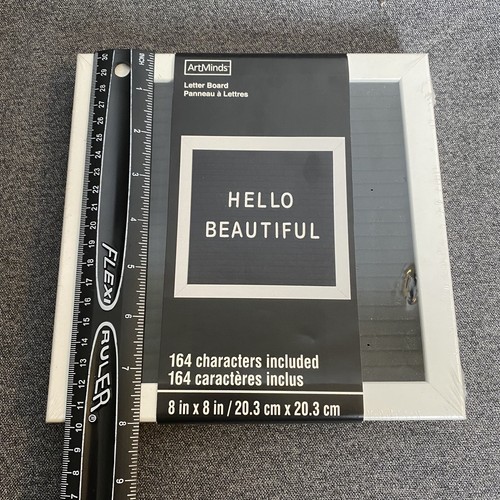 ArtsMinds - Letter Board w/ 164 Characters -8in x 8in- New in packaging - Picture 3 of 6