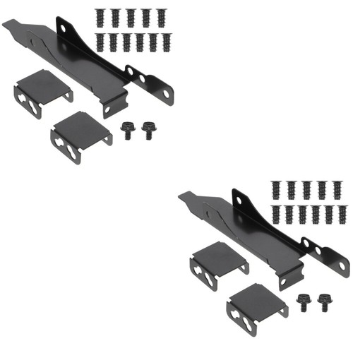 2 Sets Dual Fan Cooling Bracket Iron Radiator Heat Dissipation Mount - Afbeelding 8 van 12