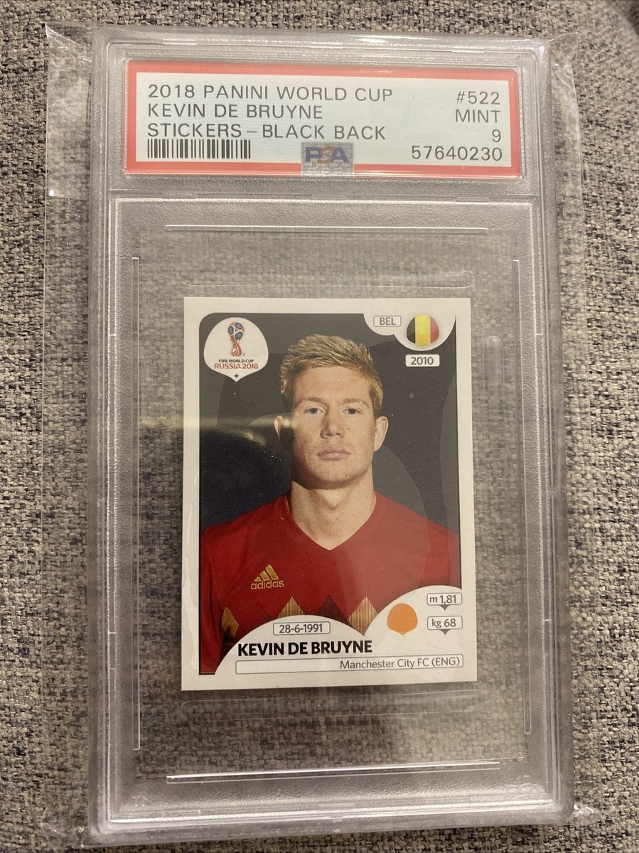 Kevin De Bruyne #522 Belgium - Panini FIFA World Cup 2018 Russia