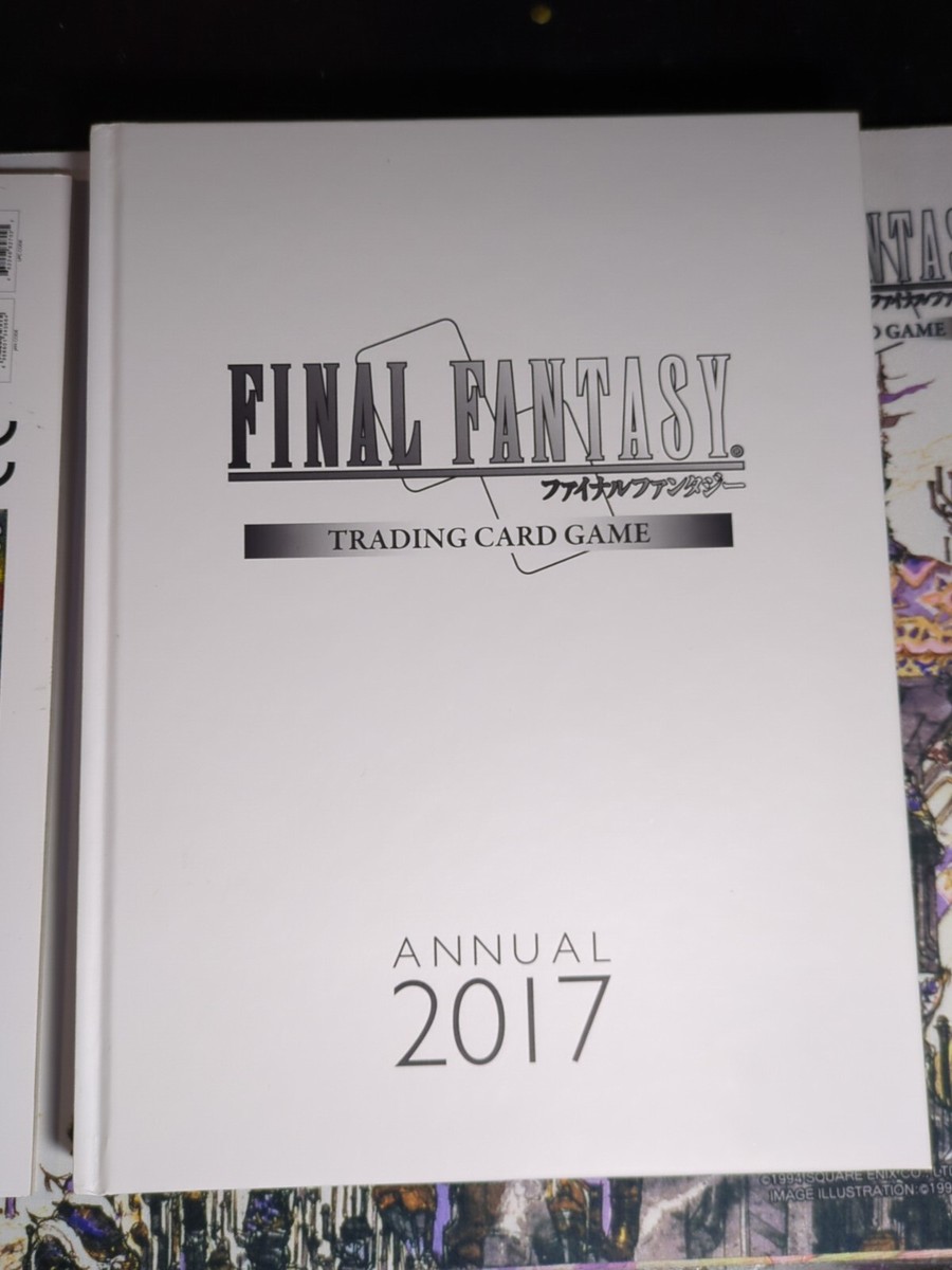 【限定品】FFTCG Annual 2017 Final Fantasy TCG Annual 2017 Book And Promos | eBay