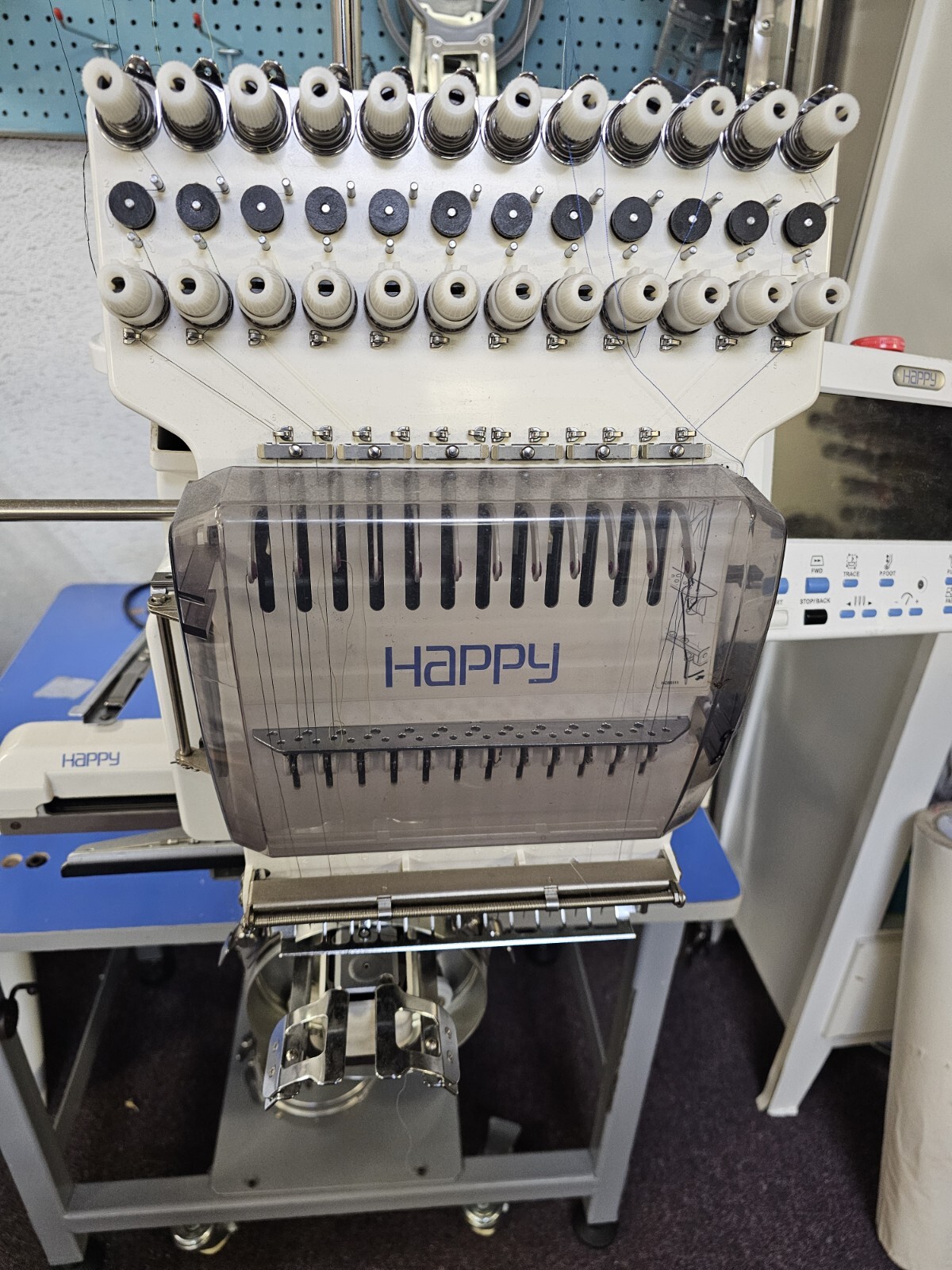 used happy embroidery machine eBay
