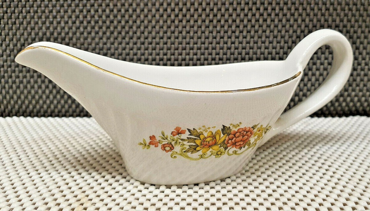 ANCIENNE SAUCIERE EN Ceramique Longwy Decor Papillon Bleu EUR 18,00