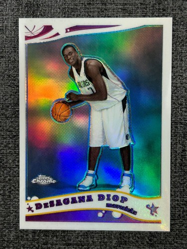 DeSagana Diop #165 2005 Topps Chrome card