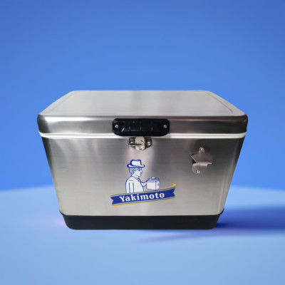 Yakimoto 80 Cans Cooler Large Insulated Leakproof Ice Chest for In/Outdoor-NEW !
