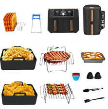 Air Fryer Accessories for Ninja Double Stack Air Fryer SL400UK, AF400UK, SL400UK