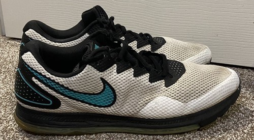Nike Zoom All Out Low 2 White Clear Jade Black AJ0035-101 Turquoise Running Sz13 - Picture 4 of 6