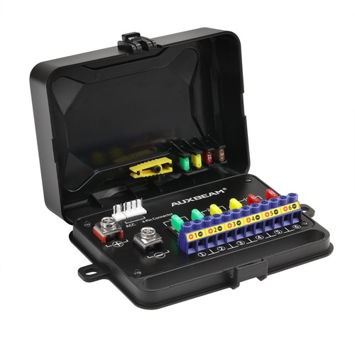 AUXBEAM RGB 6 Gang Switch Panel Toggle/Momentary/Pulsed For E150/E250/E350/E450 - Picture 11 of 12