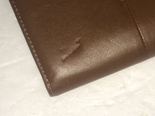 COACH LEATHER WALLET BROWN COMPACT CLUTCH SOHO LEATHER BUCKLE NOS NEW F45641 - Picture 5 of 10
