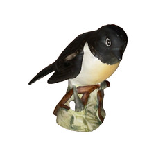 Beswick Stonechat Bird Figurine Model 2274 Vintage Ceramic