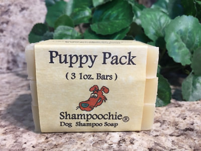 Shampoochie® All Natural Herbal Dog Cat Shampoo Soap Scented