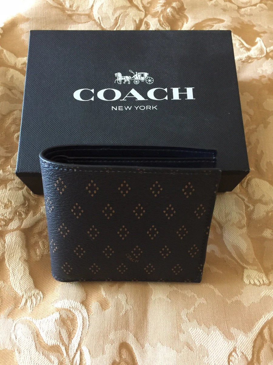 Bifold wallet 2025 coach