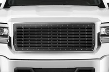 Custom Aftermarket Steel Grille Kit For 2014-2015 Gmc Sierra Bricks Made In Usa Custom Aftermarket Steel Grille Kit For 2014-2015 Gmc Sierra Bricks Made In Usa
