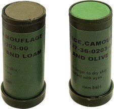 Face Paint Sticks Tactical NATO Camouflage Colors Combo - 2 Pack