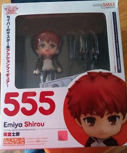 Authentic Good Smile Company - Nendoroid #555 - Emiya Shirou | eBay