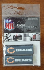 NEW TEAM PROMARK CHICAGO BEARS SET OF TWO REFLECTORS MAILBOX? P-572