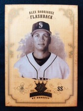 2004 Donruss Diamond Kings #154 Alex Rodriguez Sepia Black & White Parallel Card