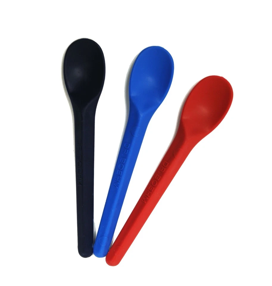 3er Set Fütterlöffel Dr. Boehm Flexy Löffel Mini - Härtegrad Soft und Medium