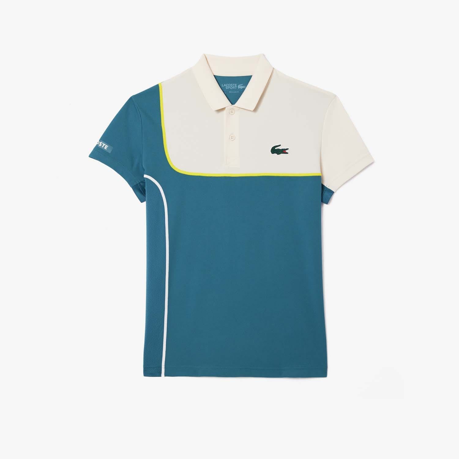 Футболка-поло Herren Lacoste Sport Tennis x от Даниила Медведева обычного покроя в Грюне