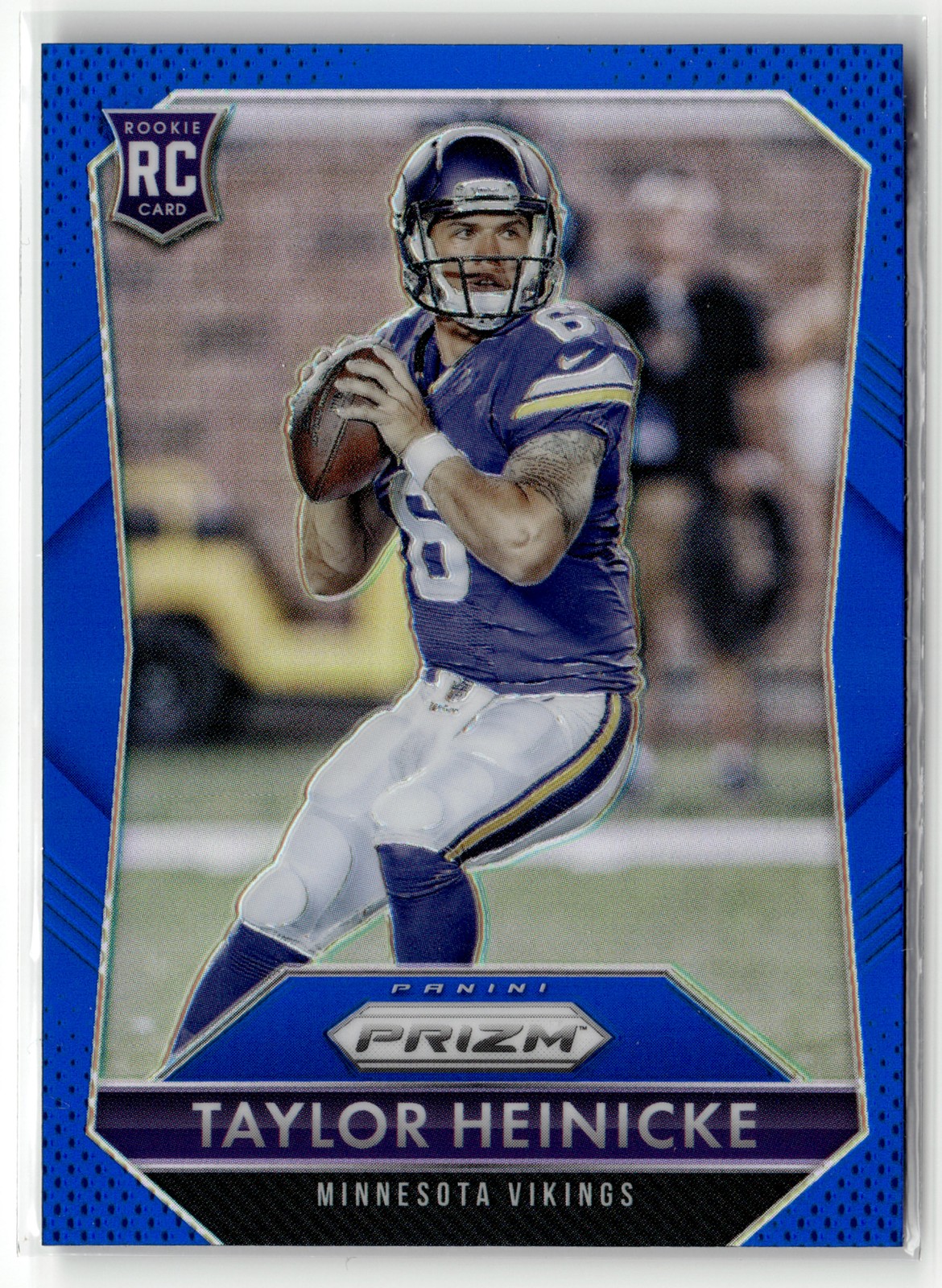 Taylor Heinicke Rookie 2015 Panini Prizm #288 Blue Prizm