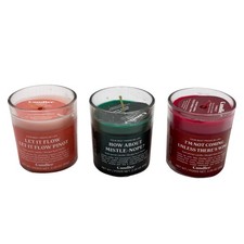 Candier Ryan Porter Limited Edition Holiday Candle Set 3pk Soy Blend