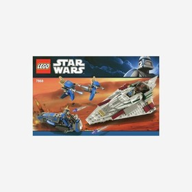 Lego 7868 Star Wars Mace Windu's Jedi Starfighter 309pcs Factory-Sealed