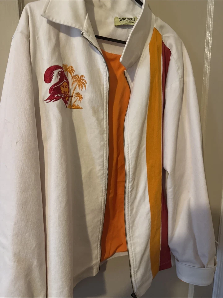 Duvin Design Men's L Tampa Bay Buccaneers Work Jacket Large Rare - Image 4 of 4