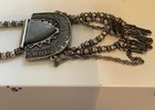 Long Silver-tone Necklace Beaded Dangles Boho 36” Southwest Style — photo 5