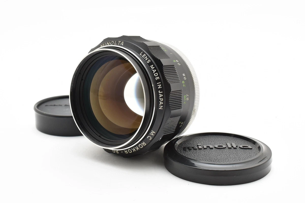 Minolta 58mm Focal f/1.2 Camera Lenses for sale | eBay