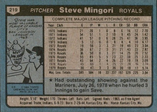 1980 Topps Baseball Complete Your Set #201-300 You Pick! - Picture 32 of 134
