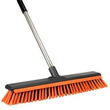 18 Push Broom Outdoor With Squeegeeheavy Duty Broom Brush With Handlestiff 18 Push Broom Outdoor With Squeegeeheavy Duty Broom Brush With Handlestiff