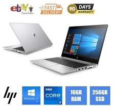 HP EliteBook 840 G5 / i7-8th / 16GB-256GB SSD / Win 11 Pro / Grade C