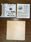 Vintage J. L. Silke Standard Oil Boonville, IN Advertising Rain Gauge & Recorder