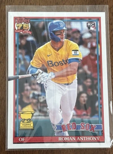 2026 Topps Series 1 Roman Anthony 75th #T91-71 RC - All Star Rookie Cup Red Sox