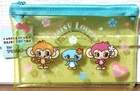 Daisy Lovers PVC Flat Poach Bag Case Narumiya Money Character Kids Gift JAPAN